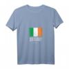 Damen T-Shirt mit irischer Flagge und Kilkenny Stadtmotiv - Irland Souvenir mit V-Ausschnitt für Touristen & Irlandfans