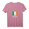 Damen T-Shirt mit irischer Flagge und Kilkenny Stadtmotiv - Irland Souvenir mit V-Ausschnitt für Touristen & Irlandfans