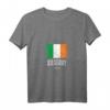 Damen T-Shirt mit irischer Flagge und Kilkenny Stadtmotiv - Irland Souvenir mit V-Ausschnitt für Touristen & Irlandfans