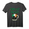 Erin Go Bragh Bierkrug & Irland T-Shirt - Celtic, St. Patrick's Day & Irischer Stolz Geschenk für Freunde & Familie