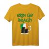 Erin Go Bragh Bierkrug & Irland T-Shirt - Celtic, St. Patrick's Day & Irischer Stolz Geschenk für Freunde & Familie