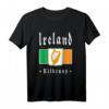 Kilkenny T-Shirt mit Irischer Flagge – Klassisch geschnitten, doppelt genähter Saum, ideal für Irland-Fans und Souvenirs