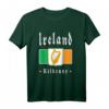 Kilkenny T-Shirt mit Irischer Flagge – Klassisch geschnitten, doppelt genähter Saum, ideal für Irland-Fans und Souvenirs
