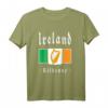 Kilkenny T-Shirt mit Irischer Flagge – Klassisch geschnitten, doppelt genähter Saum, ideal für Irland-Fans und Souvenirs