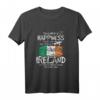Irland Flaggen T-Shirt – Lustiges Geschenk für Irland-Liebhaber, Heimatverbundene & Irland-Urlauber
