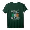 Irland Flaggen T-Shirt – Lustiges Geschenk für Irland-Liebhaber, Heimatverbundene & Irland-Urlauber