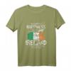 Irland Flaggen T-Shirt – Lustiges Geschenk für Irland-Liebhaber, Heimatverbundene & Irland-Urlauber