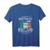 Irland Flaggen T-Shirt – Lustiges Geschenk für Irland-Liebhaber, Heimatverbundene & Irland-Urlauber