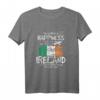 Irland Flaggen T-Shirt – Lustiges Geschenk für Irland-Liebhaber, Heimatverbundene & Irland-Urlauber