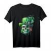 Saint Patricks Day Totenkopf Pirat Grün Herren T-Shirt – Irisches Design für Feiern und Partys
