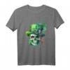 Saint Patricks Day Totenkopf Pirat Grün Herren T-Shirt – Irisches Design für Feiern und Partys