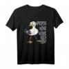 Norddeutsche Apropos Möwe! Lustiges Plattdeutsch T-Shirt für Norddeutschland, Ostsee & Nordsee Fans – Perfekt als Geschenk oder für den Alltag