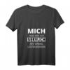 Lustiges Damen T-Shirt mit Spruch 'MICH MUSS MAN SICH NERVLICH ERSTMAL LEISTEN' – Originelles Geschenk für Frauen, V-Ausschnitt, bequem & witzig