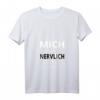 Lustiges Damen T-Shirt mit Spruch 'MICH MUSS MAN SICH NERVLICH ERSTMAL LEISTEN' – Originelles Geschenk für Frauen, V-Ausschnitt, bequem & witzig