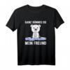 Eisbär dünnes Eis mein Freund T-Shirt – Lustiger Spruch zum Klimawandel, Tierliebhaber Geschenk für Kinder & Familie