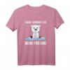 Eisbär dünnes Eis mein Freund T-Shirt – Lustiger Spruch zum Klimawandel, Tierliebhaber Geschenk für Kinder & Familie