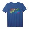 There Are More Than Two Genders LGBT Rainbow Flag Support T-Shirt – Unterstütze Vielfalt & Inklusion, Perfekt als Pride-Geschenk