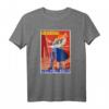 Lustiges Nord Korea Propaganda Poster T-Shirt - Kultiges Retro Kostüm für Fasching, Karneval, Urlaub & Geburtstagsgeschenke