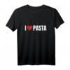 I love Pasta Ich liebe Nudeln T-Shirt – Lustiges Nudelgericht Motiv für Pasta-Fans & Italienliebhaber, ideales Geschenk für Weihnachten & Geburtstage