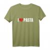 I love Pasta Ich liebe Nudeln T-Shirt – Lustiges Nudelgericht Motiv für Pasta-Fans & Italienliebhaber, ideales Geschenk für Weihnachten & Geburtstage
