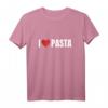 I love Pasta Ich liebe Nudeln T-Shirt – Lustiges Nudelgericht Motiv für Pasta-Fans & Italienliebhaber, ideales Geschenk für Weihnachten & Geburtstage