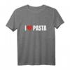 I love Pasta Ich liebe Nudeln T-Shirt – Lustiges Nudelgericht Motiv für Pasta-Fans & Italienliebhaber, ideales Geschenk für Weihnachten & Geburtstage