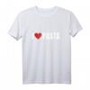 I love Pasta Ich liebe Nudeln T-Shirt – Lustiges Nudelgericht Motiv für Pasta-Fans & Italienliebhaber, ideales Geschenk für Weihnachten & Geburtstage