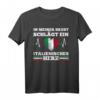 Italienisches Herz T-Shirt mit Herzschlag - Perfektes Geschenk für Italiener, Italien Liebhaber & Rom-Reisende