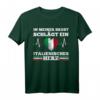 Italienisches Herz T-Shirt mit Herzschlag - Perfektes Geschenk für Italiener, Italien Liebhaber & Rom-Reisende