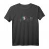 Italia Italien Fußball Herz Frequenz T-Shirt – Fanartikel für Italien-Fans, Fußballliebhaber & Barbesucher