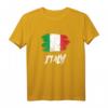 Italien Flagge T-Shirt mit Aufschrift 'Italy' – Perfektes Souvenir für Italien-Fans, Urlauber und Freunde