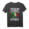 Italien T-Shirt mit Flagge für Damen – Geschenkidee für Italienliebhaber, Fans & Reisende aus Rom, Venedig, Neapel & Mailand
