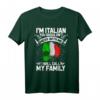 Italien T-Shirt mit Flagge für Damen – Geschenkidee für Italienliebhaber, Fans & Reisende aus Rom, Venedig, Neapel & Mailand