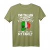 Italien T-Shirt mit Flagge für Damen – Geschenkidee für Italienliebhaber, Fans & Reisende aus Rom, Venedig, Neapel & Mailand
