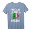 Italien T-Shirt mit Flagge für Damen – Geschenkidee für Italienliebhaber, Fans & Reisende aus Rom, Venedig, Neapel & Mailand