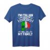 Italien T-Shirt mit Flagge für Damen – Geschenkidee für Italienliebhaber, Fans & Reisende aus Rom, Venedig, Neapel & Mailand