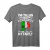 Italien T-Shirt mit Flagge für Damen – Geschenkidee für Italienliebhaber, Fans & Reisende aus Rom, Venedig, Neapel & Mailand