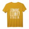 STRAIGHT OUTTA ITALIA - Italien T-Shirt für Stolze Italienfans, Flagge und Kultur
