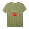 Ti amo I love you Italienisch T-Shirt – Romantisches Geschenk für Verliebte, Valentinstag, Hochzeit & Muttertag