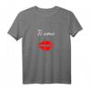 Ti amo I love you Italienisch T-Shirt – Romantisches Geschenk für Verliebte, Valentinstag, Hochzeit & Muttertag