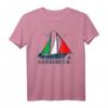 Gardasee Lago di Garda Urlaub T-Shirt – Segeln, Boot & Wassersport in Italien