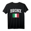 Bronx New York Italien-Flagge Italien Italiano Home T-Shirt - Perfekt für Reisen, Fans und Familiengeschenke
