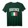 Bronx New York Italien-Flagge Italien Italiano Home T-Shirt - Perfekt für Reisen, Fans und Familiengeschenke