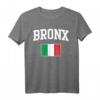 Bronx New York Italien-Flagge Italien Italiano Home T-Shirt - Perfekt für Reisen, Fans und Familiengeschenke