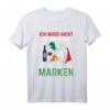 Ich muss nicht in Therapie, ich muss nur zurück in die Marken - Italien T-Shirt für Urlauber und Italienfans