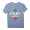 Italien T-Shirt Forza Italia – Witziges Supporter-Shirt für Fans, Freunde & Liebhaber Italiens zum Geburtstag & Weihnachten