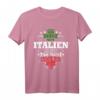 Italien T-Shirt Forza Italia – Witziges Supporter-Shirt für Fans, Freunde & Liebhaber Italiens zum Geburtstag & Weihnachten