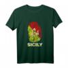 Sizilianisches Trinacria Sizilien Flaggen Italien T-Shirt – Perfektes Geschenk für Sizilien-Liebhaber und Urlauber