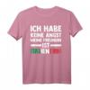 Ich habe keine Angst, meine Freundin ist Italiener T-Shirt - Lustiges Geschenk mit Flagge und italienischen Sprüchen