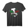 Italien T-Shirt mit Flagge für Damen, Kinder & Herren - Perfekt als Geschenk für Italienliebhaber & Sizilien-Fans